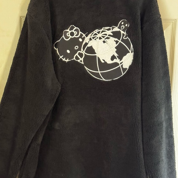 Jeff staple/hello Kitty collaboration. Sherpa fleece jacket embroidered. - Picture 4 of 10